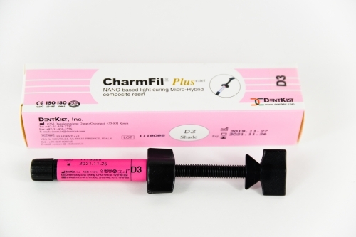 ЧармФил Плюс Рефил (CharmFil Plus Refill), A2, светоотверждаемый пломбировочный материал, шприц, 4г, DentKist