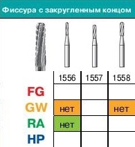 FG 1557, Бор твердосплавный, СС Вайт