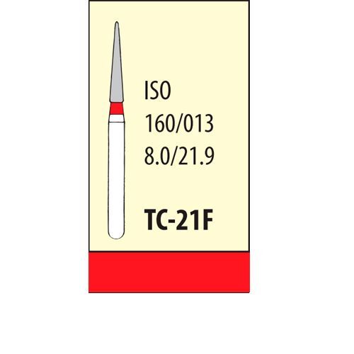 Боры алмазные TC-21F (5шт), МАНИ