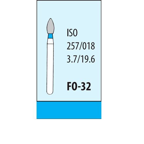 Боры алмазные FO-32 (5шт), МАНИ