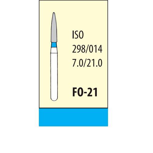 Боры алмазные FO-21 (5шт), МАНИ
