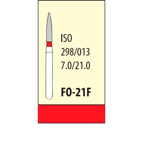 Боры алмазные FO-21F (5шт), МАНИ