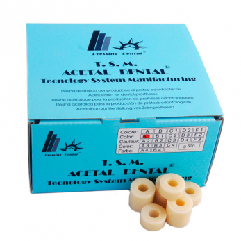 Ацетал пластмасса безмономерная ацетатная, цвет А3 (500г), Acetal Dental TSM