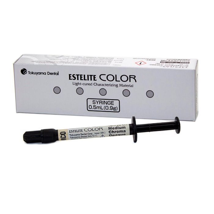 Эстелайт Колор (Estelite Color), MEDIUM CHROMA OPAQUE, шприц, 0,9г, 10892/10828, Токуяма Дентал