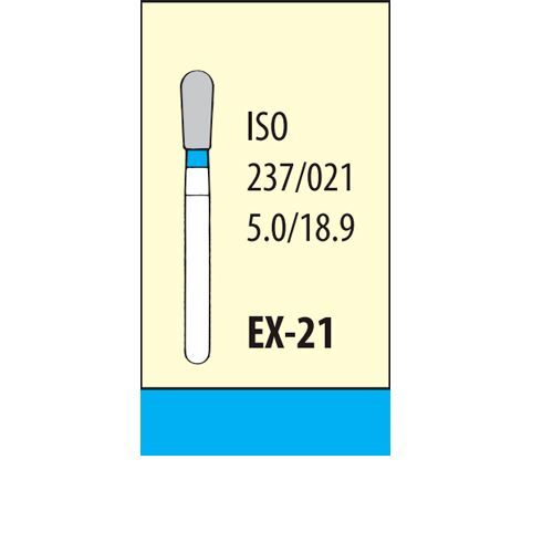 Боры алмазные EX-21 (5шт), МАНИ