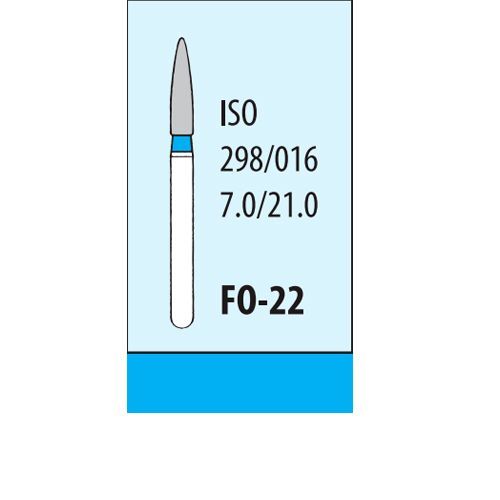 Боры алмазные FO-22 (5шт), МАНИ
