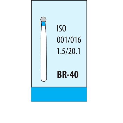 Боры алмазные BR-40 (5шт) , МАНИ