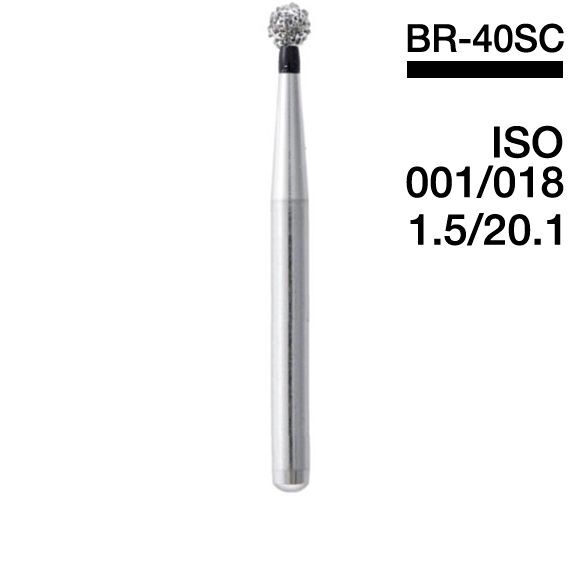 Боры алмазные BR-40SC (5шт), МАНИ