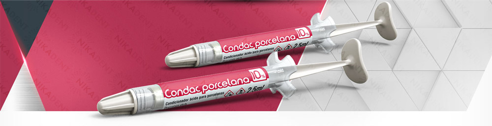 Condac porcelana гель плавиковой кислоты 10% для травления изделий из стоматологической керамики. Condac porcelana гель плавиковой кислоты 10% для травления изделий из стоматологической керамики.