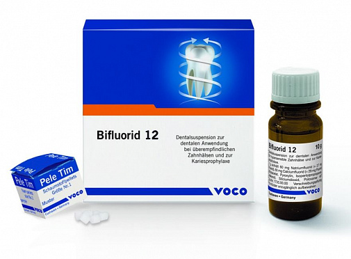 Бифлюорид-10 (Bifluorid 10), 4г+10г, фторлак, 1615, Voco