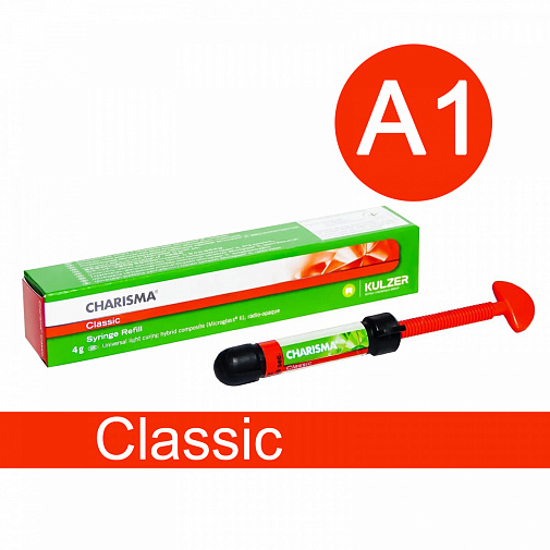 Харизма Классик (Charisma Classic), А1, отдельный шприц, 4г, Heraeus Kulzer