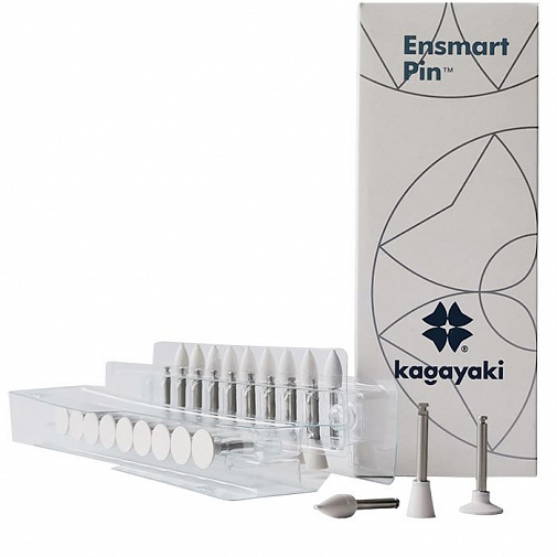 Диски полиры грубые белые (30шт) (Ensmart  Pin 125) KAGAYAKI