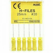 Н-FILES 25мм №20 (6шт), МАНИ
