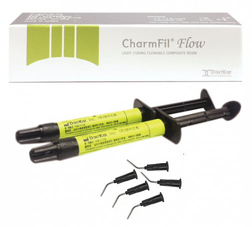 ЧармФил Флоу (CharmFil Flow), A1, жидкотекучий материал светового отверждения, 2шпрх2г, DentKist