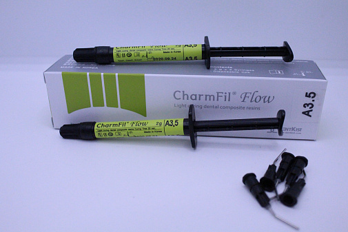 ЧармФил Флоу (CharmFil Flow), A3,5, жидкотекучий материал светового отверждения, 2шпрх2г, DentKist