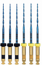 Машинные файлы UltraRec Blue (Heat Activation) 21мм ассорти R40-50 (6шт), ЕВРОФАЙЛ