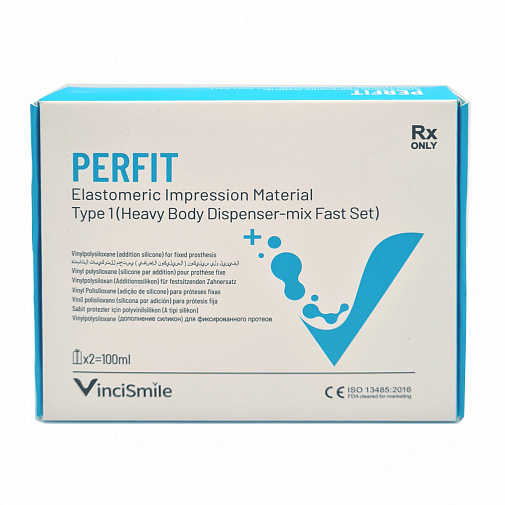 Перфит Хэви Боди (PERFIT Heavy Body), слепочный материал, катр.50мл+50мл, VinciSmile