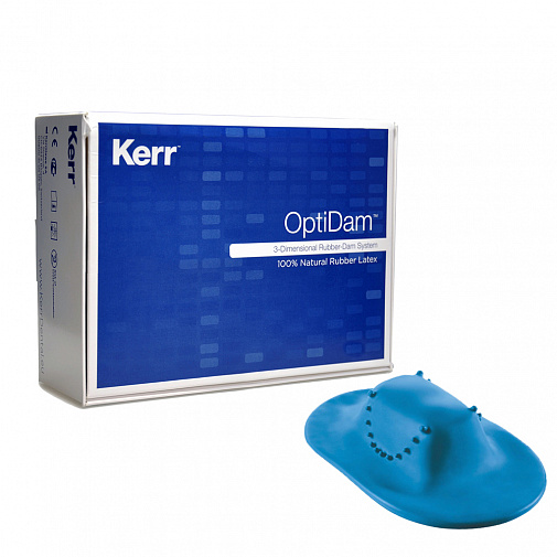 ОптиДам Антериор (OptiDam Anterior), коффердам д/фронт зубов, 30шт, 5204, KERR