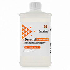 Пластмасса горячей полимеризации Duradent Duracryl Heat Cure, жидкость (0,5кг), Duradent