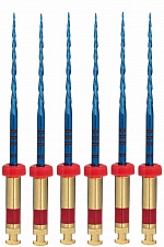 Машинные файлы UltraRec Blue (Heat Activation) 25мм  №R25 (6шт), ЕВРОФАЙЛ