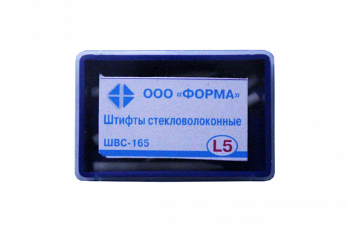 Штифты стекловолоконные №5 (6шт) 1,65мм, Форма