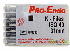 К-FILES Рro-Endo 31мм №15 (6шт), VDW