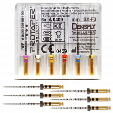 Машинные файлы ProTaper 31мм F4 (6шт), A041123110412, МАЛИФЕР
